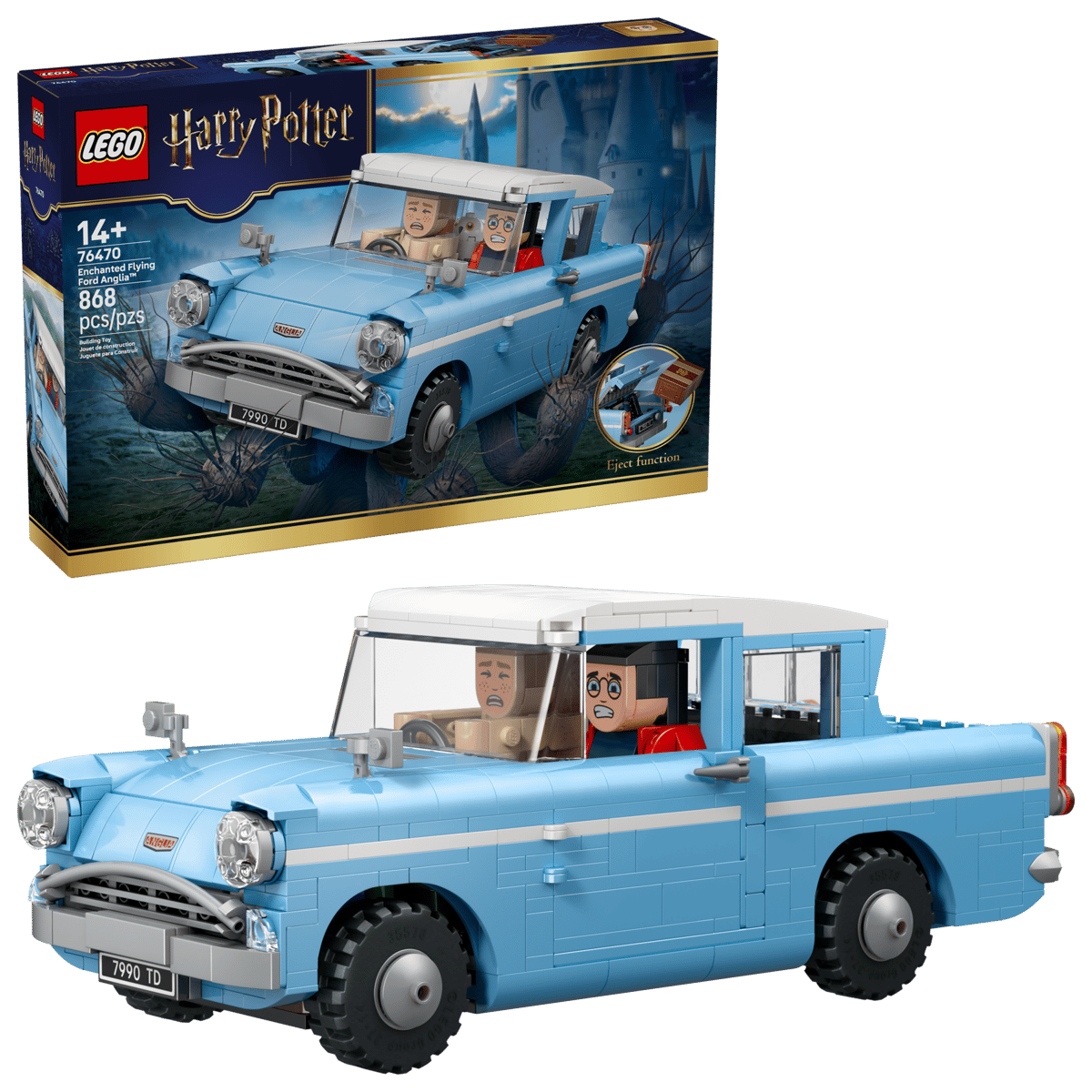 LEGO 76470 Harry Potter Enchanted Flying Ford Anglia™ | 868 PCS