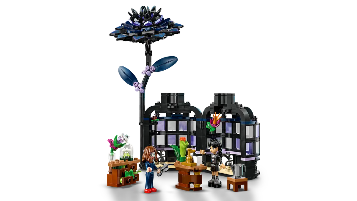 LEGO 76784 Wednesday Black Dahlia Flower | 358 PCS
