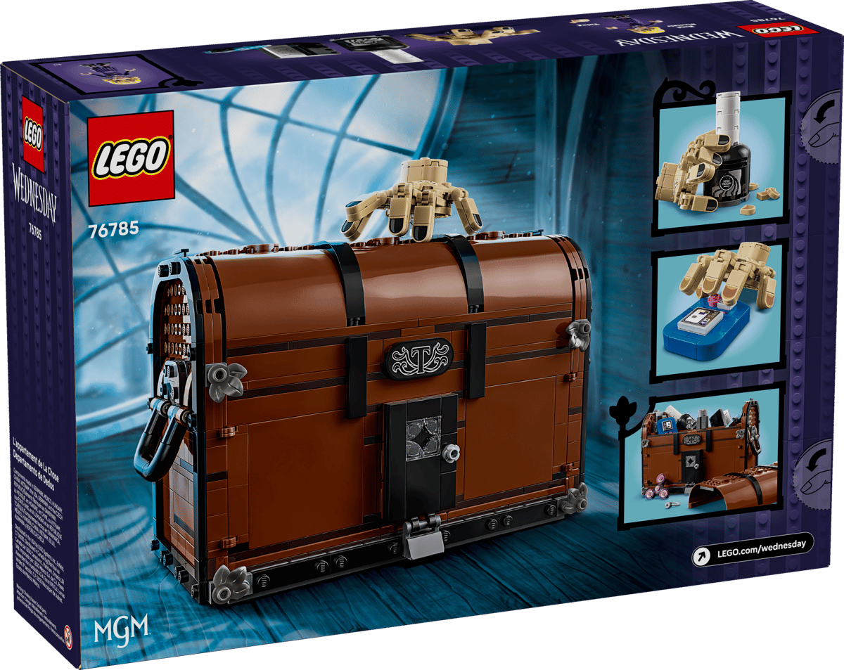 LEGO 76785 Wednesday Thing's Apartment | 828 PCS
