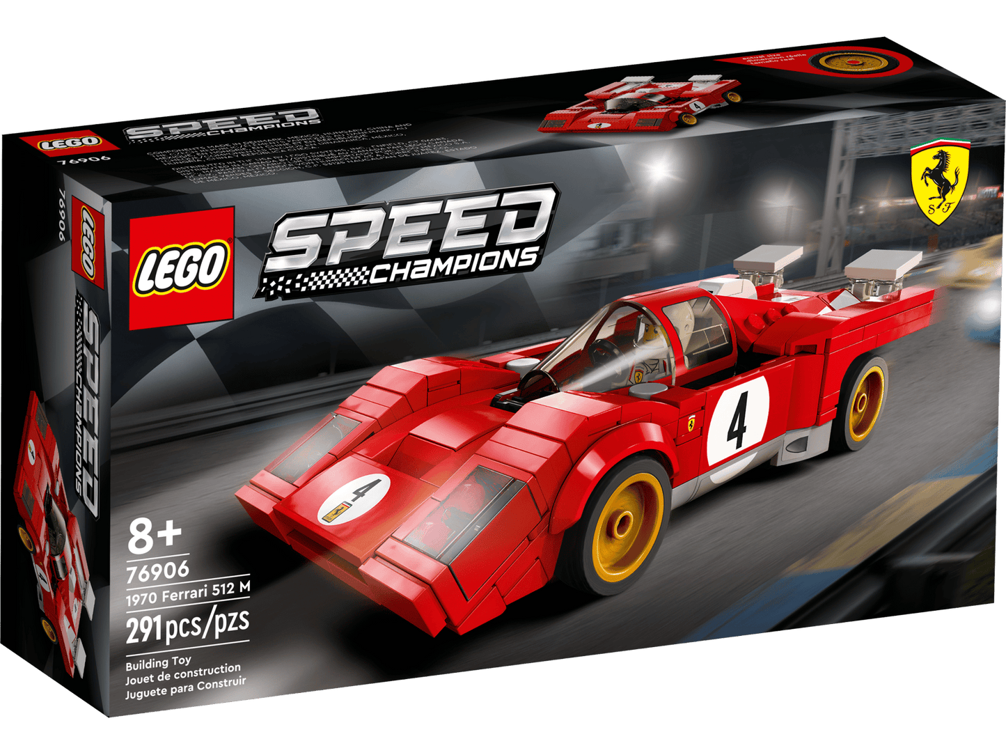 LEGO 76906 Speed Champions 1970 Ferrari 512 M | 291 PCS