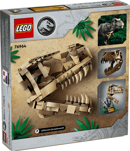 LEGO 76964 Jurasic World Dinosaur Fossils: T. rex Skull | 577 PCS | Retired