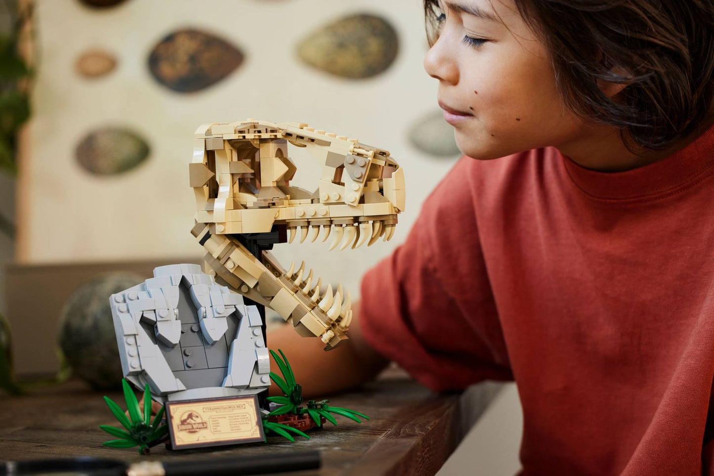 LEGO 76964 Jurasic World Dinosaur Fossils: T. rex Skull | 577 PCS | Retired