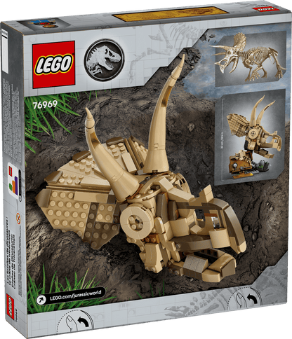 LEGO 76969 Dinosaur Fossils: Triceratops Skull | 468 PCS