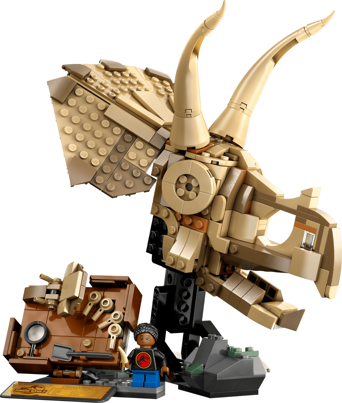 LEGO 76969 Dinosaur Fossils: Triceratops Skull | 468 PCS