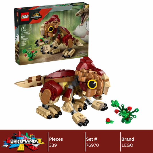 LEGO 76970 Jurassic World Baby Dinosaur Dolores: Aquilops | 339 PCS