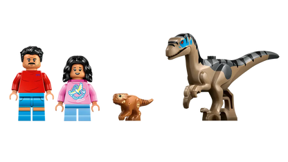 LEGO 76972 Jurassic World Raptor Off-Road Escape | 285 PCS