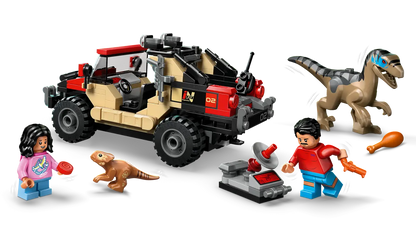 LEGO 76972 Jurassic World Raptor Off-Road Escape | 285 PCS