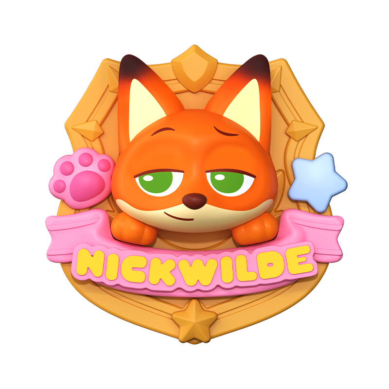 Blokees Zootopia 73821 Daadoos Mate Series 01 Buddy Emblem