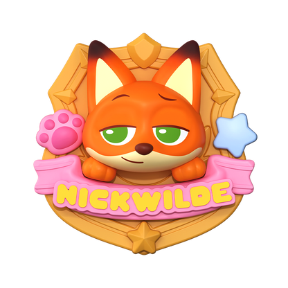 Blokees Zootopia 73821 Daadoos Mate Series 01 Buddy Emblem