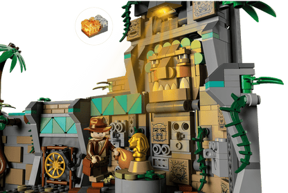LEGO 77015 Indiana Jones Temple of the Golden Idol | 1545 PCS | Retired