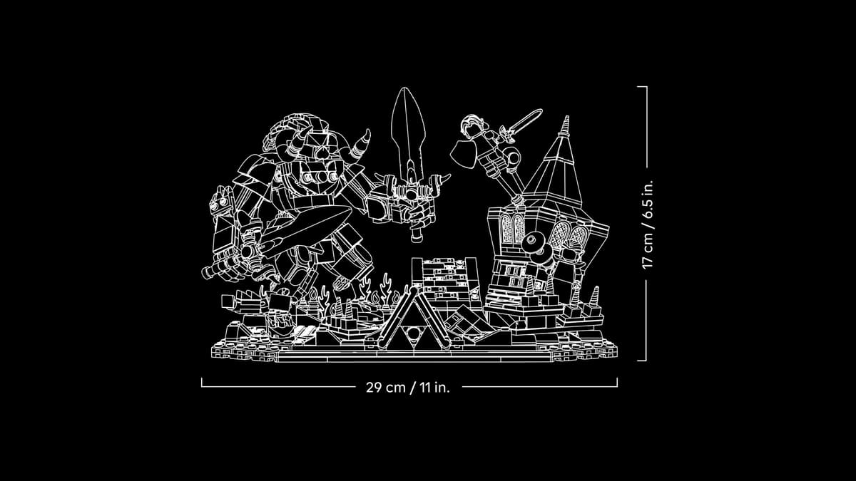 LEGO 77093 LEGO® The Legend of Zelda™ Ocarina of Time™ – The Final Battle | 1003 PCS