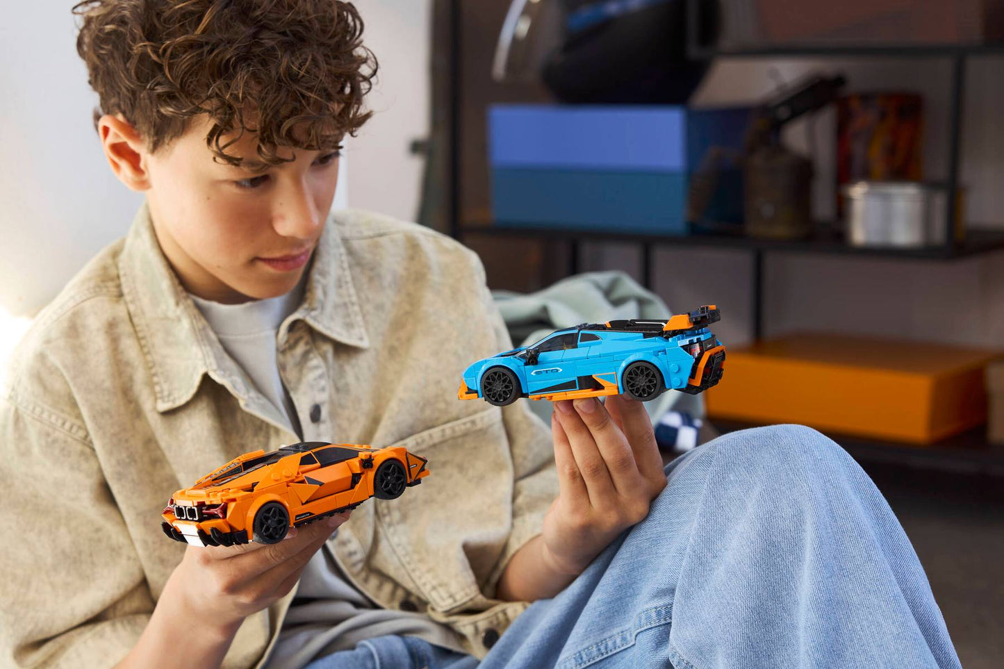 LEGO 77238 Speed Champions Lamborghini Revuelto & Huracán STO | 607 PCS