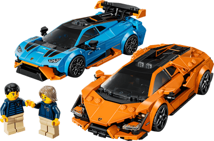 LEGO 77238 Speed Champions Lamborghini Revuelto & Huracán STO | 607 PCS
