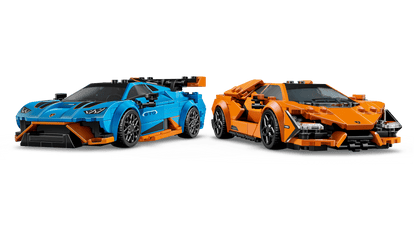 LEGO 77238 Speed Champions Lamborghini Revuelto & Huracán STO | 607 PCS