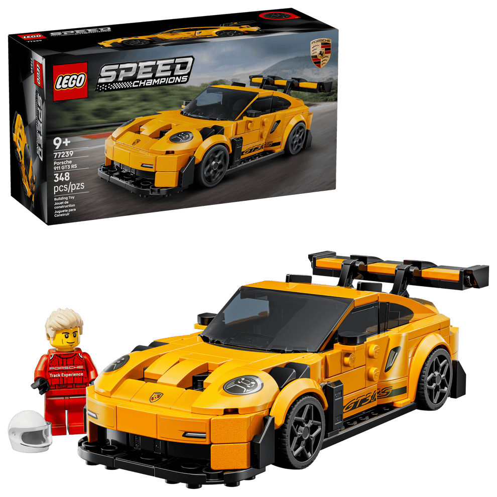LEGO 77239 Speed Champions Porsche 911 GT3 RS Super Car | 348 PCS ...