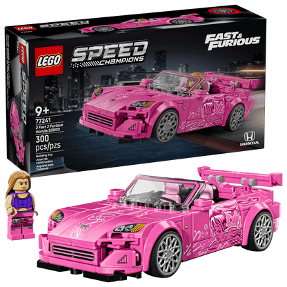LEGO 77241 Speed Champions 2 Fast 2 Furious Honda S2000 | 300 PCS