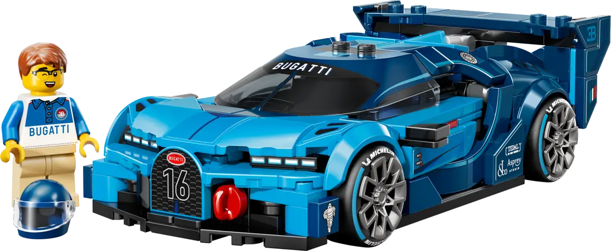 LEGO 77253 Speed Champions Bugatti Vision GT Hyper Sports Car | 284 PCS