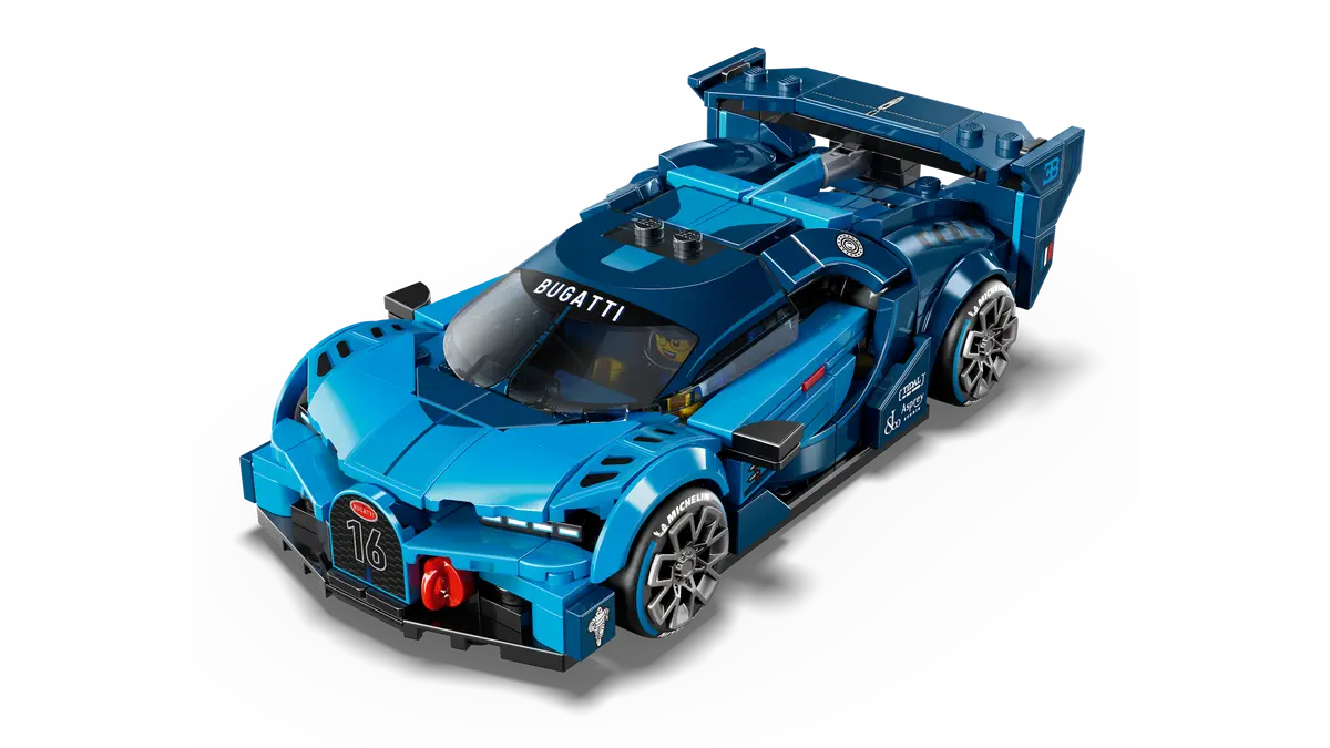 LEGO 77253 Speed Champions Bugatti Vision GT Hyper Sports Car | 284 PCS