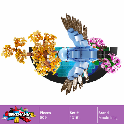 Mould King 10151 Robin Bird Building Toy Set | 609 PCS