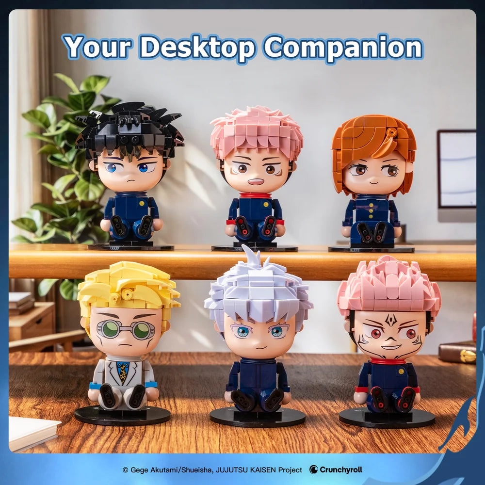 PUREMIND 2734 Jujutsu Kaisen ChibiBricks Blind Box Building Toy Set | 156 PCS