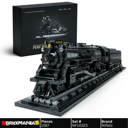Nifeliz NF10323 Pere Marquette Train Building Set | 1587 PCS