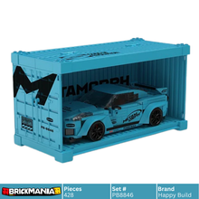 Happy Build PB8846 Nissan GTR Building Toy Set | 428 PCS | Buildable Car with Display Container