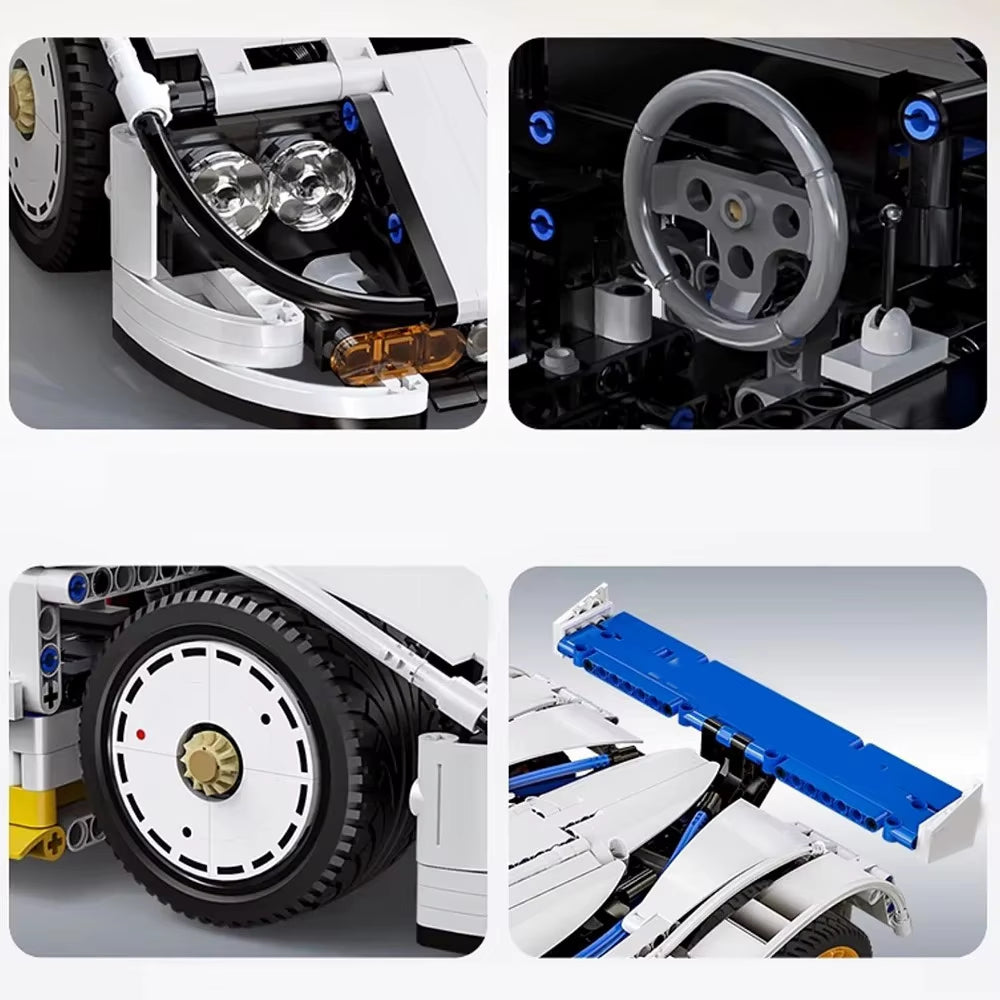 CaDA C63007W Mazda 787B Building Toy Set | 1797 PCS