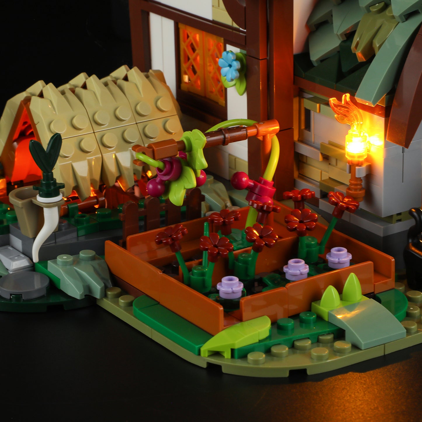 Lumibricks F9024 Medieval Apothecary Shop Building Toy Set | 1470 PCS