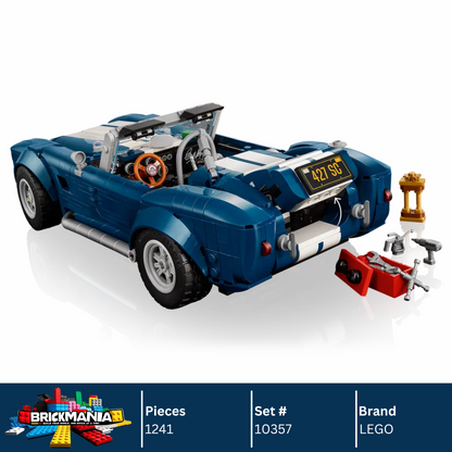 LEGO 10357 Icons Shelby Cobra 427 S/C | 1241 PCS
