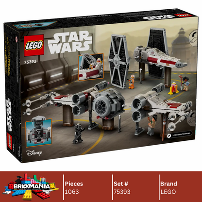 LEGO 75393 Star Wars TIE Fighter & X-Wing Mash-up | 1063 PCS