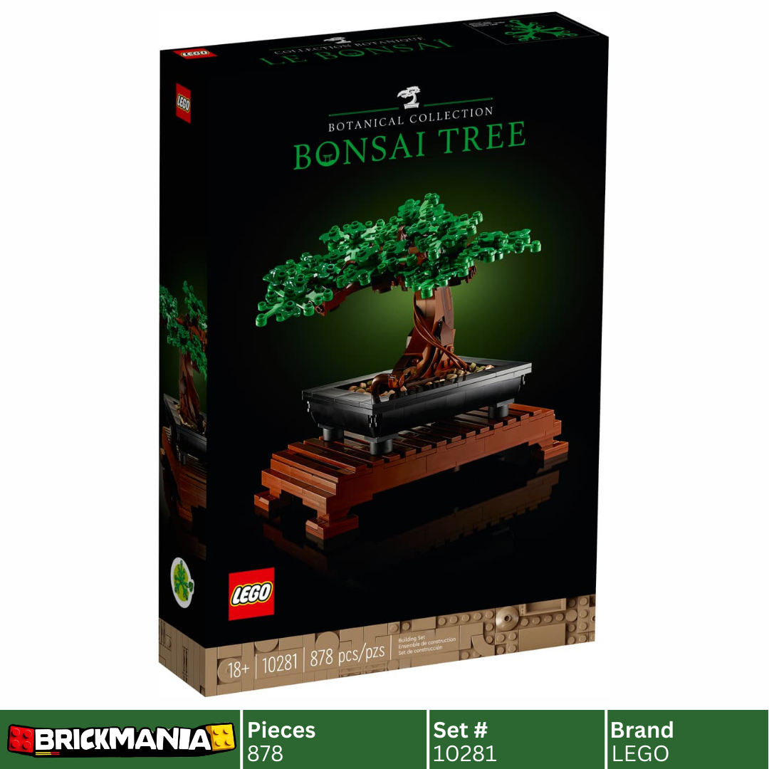 LEGO 10281 Botanicals Bonsai Tree | 878 PCS