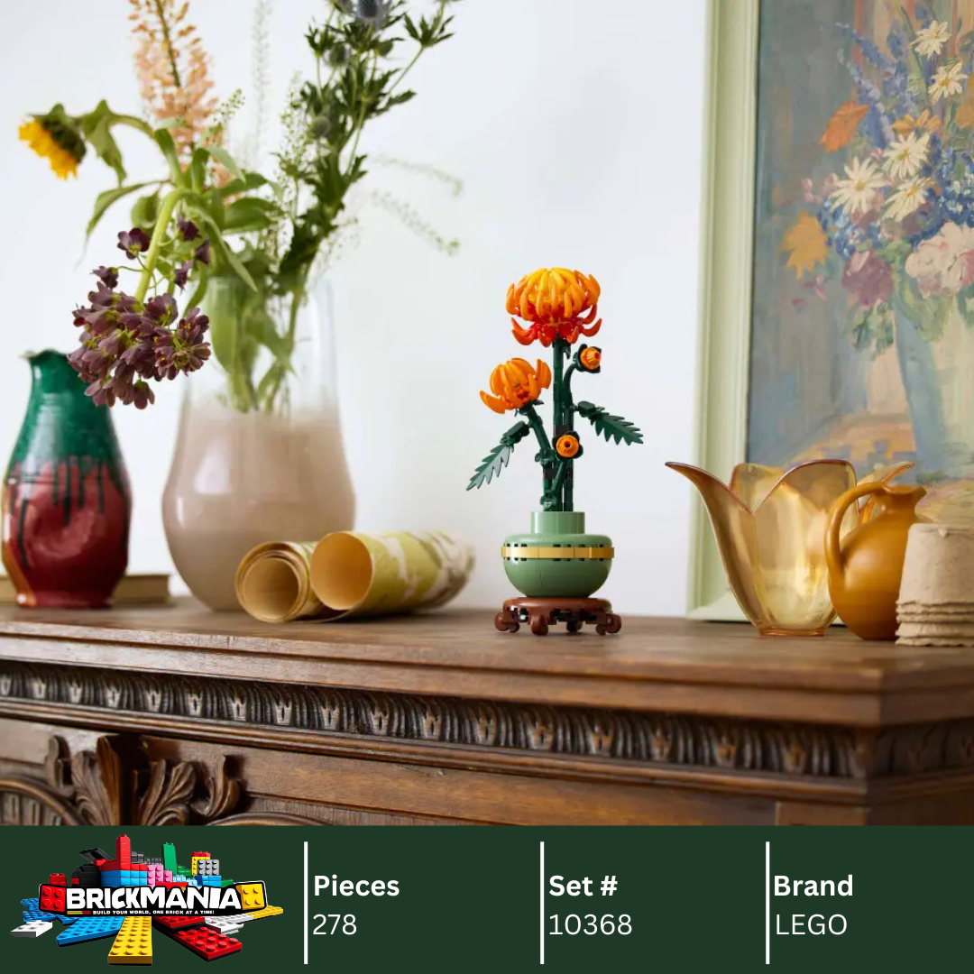 LEGO 10368 Botanicals Chrysanthemum | 278 PCS