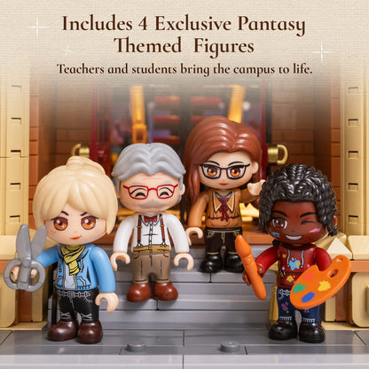 Pantasy 85036 Modular Building School of Arts Building Toy Set | 3463 PCS