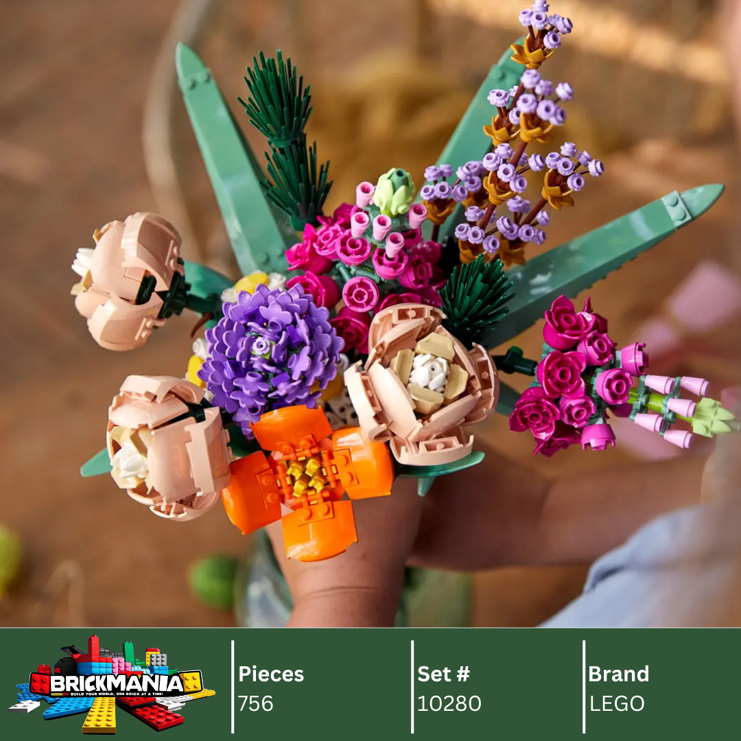 LEGO 10280 Botanicals Flower Bouquet | 756 PCS