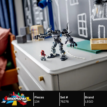 LEGO 76276 Marvel Venom Mech Armor vs. Miles Morales | 134 PCS