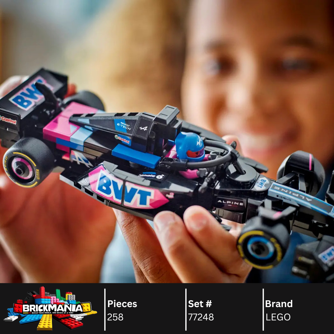 LEGO 77248 BWT Alpine F1® Team A524 Race Car | 258 PCS