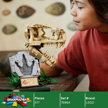 LEGO 76964 Dinosaur Fossils: T. rex Skull | 577 PCS