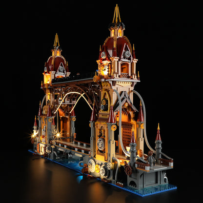 Lumibricks F9047 Steampunk City Bridge Building Toy Set | 3170 PCS