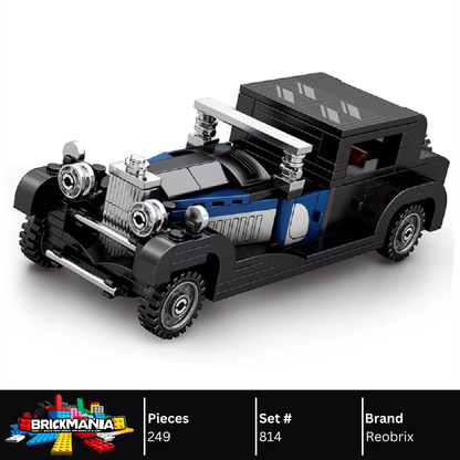 Reobrix 814 Bugatti Type 41 Royale Building Toy Set | 249 PCS
