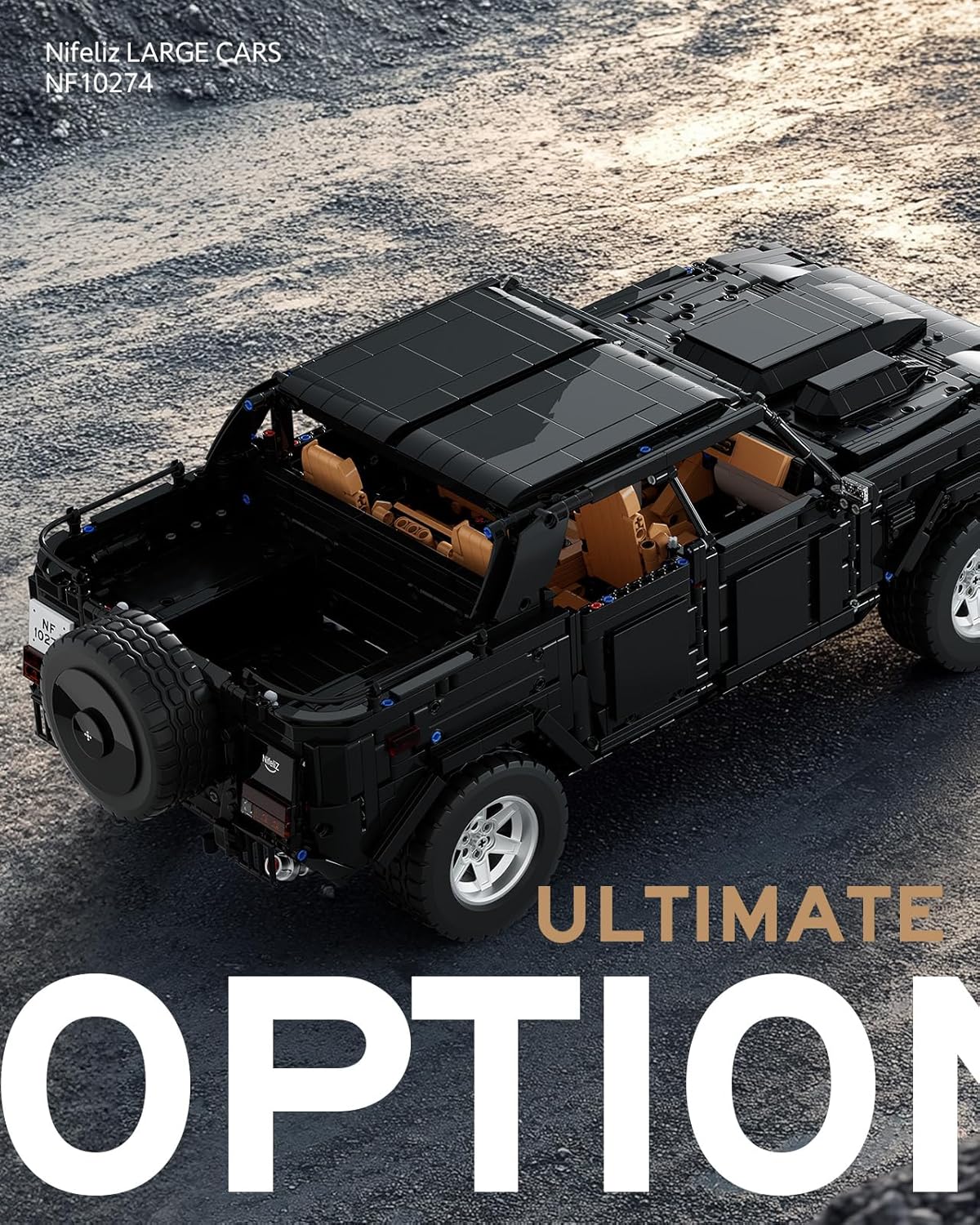 Nifeliz NF10274 L002 Off‑Road Car Building Set | 3983 PCS