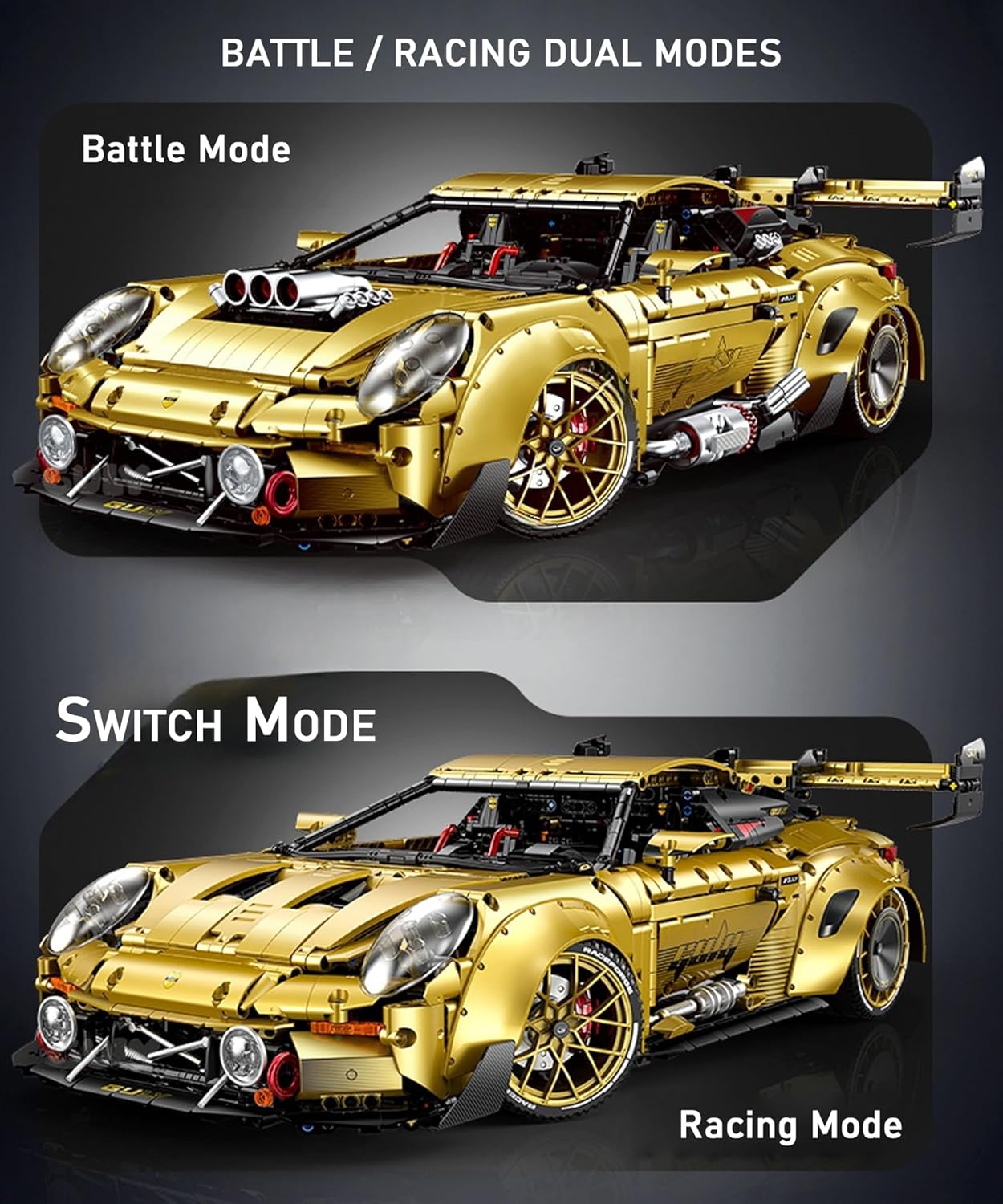 GULY 10640 Porsche GT3 Building Set | 3824 PCS