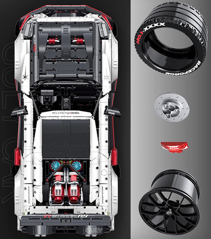 GULY 10630 Nissan GT-R supercar Building Set | 3939 PCS