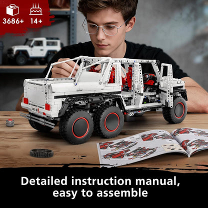 Mould King 13061S Remote Controlled G700 6x6 Building Toy Set | 3825 PCS