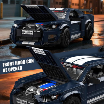Mould King 10208 Creative GT500 Sports Car Building Toy Set | 1556 PCS