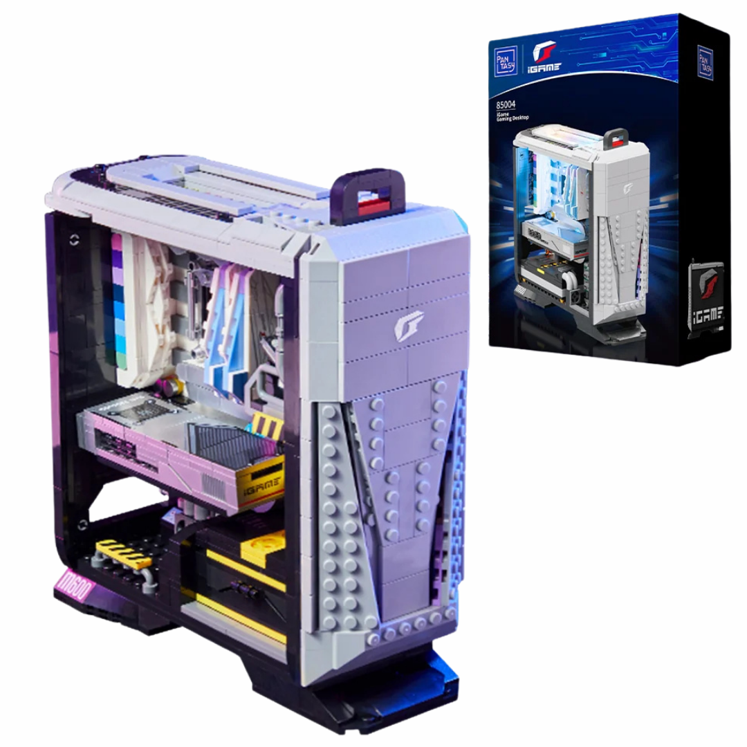 Pantasy 85004 Retro Collection X IGAME Gaming Desktop Building Toy Set | 1010 PCS