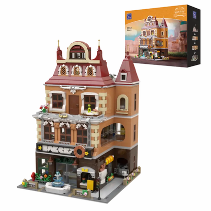 Pantasy 85013 Modular Building Bakery Building Toy Set |2663 PCS