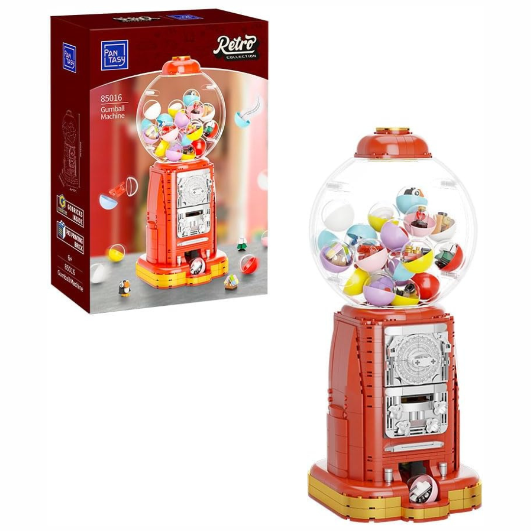 Pantasy 85016 Retro Collection Gumball machine Building Toy Set | 936 PCS