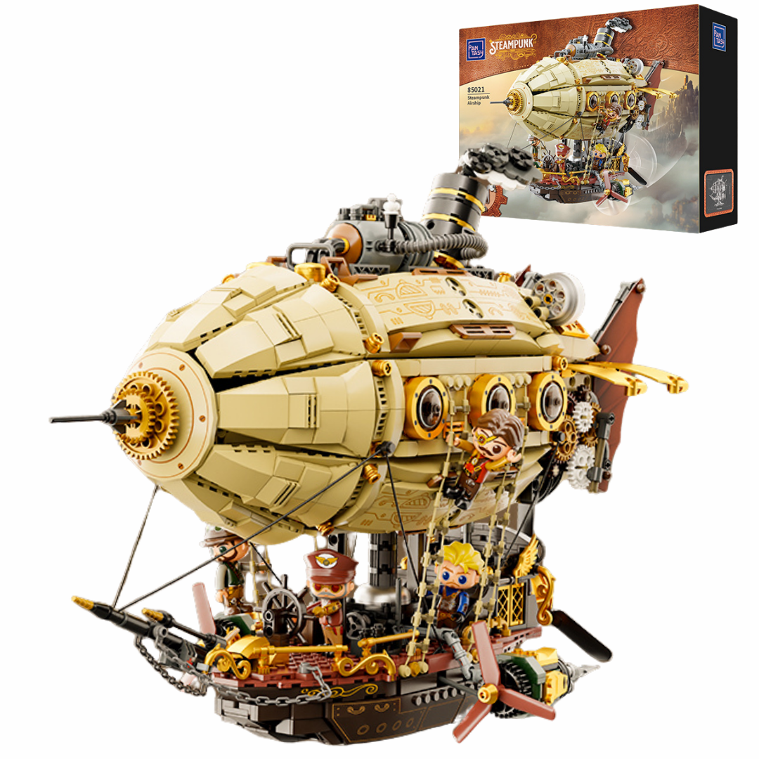 Pantasy 85021 Steampunk Airship Building Toy Set | 1949 PCS