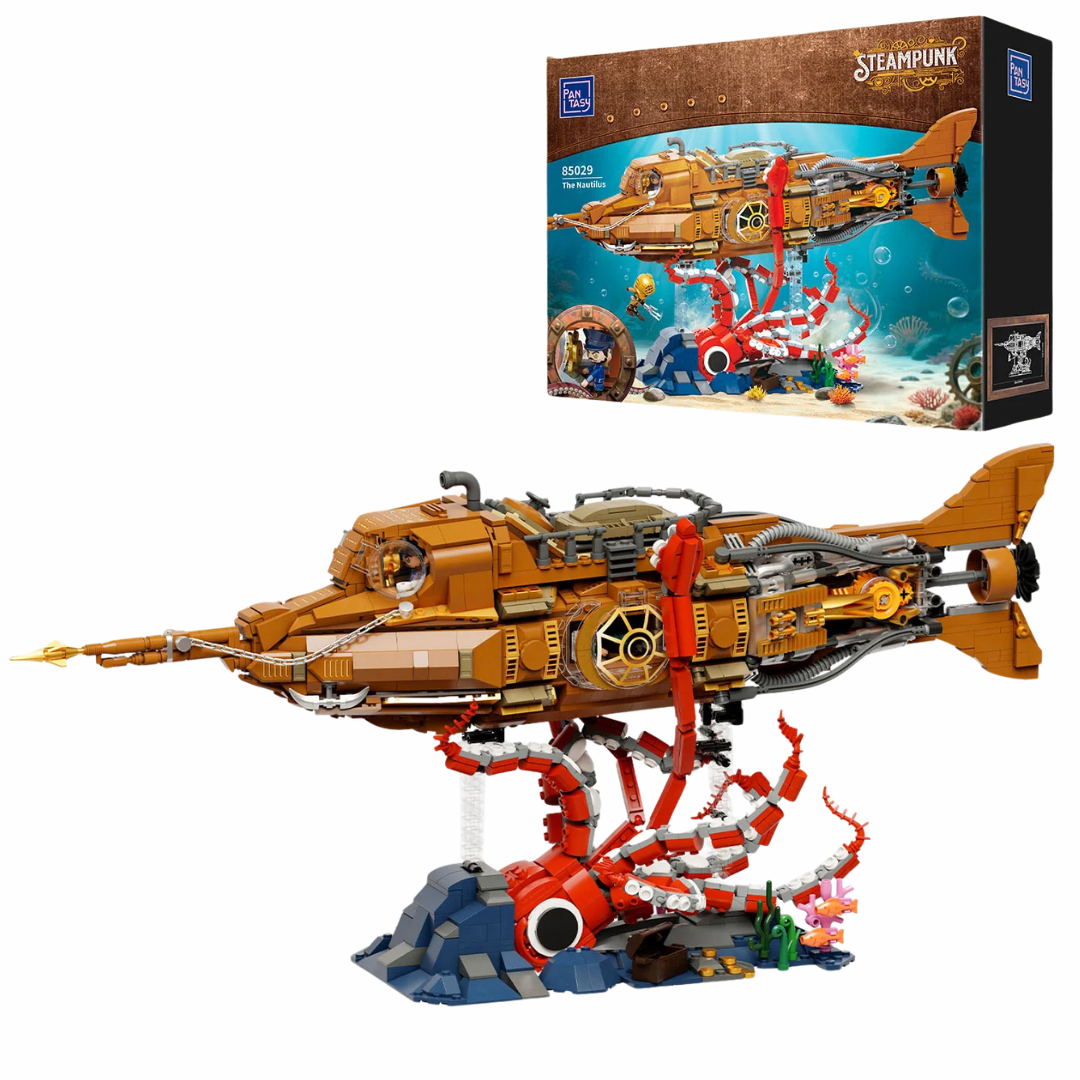 Pantasy 85029 Steampunk The Nautilus Building Toy Set | 2252 PCS