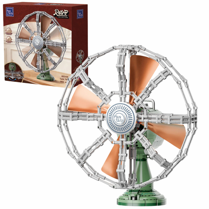 Pantasy 85044 Retro Collection Table Fan Building Toy Set | 950 PCS